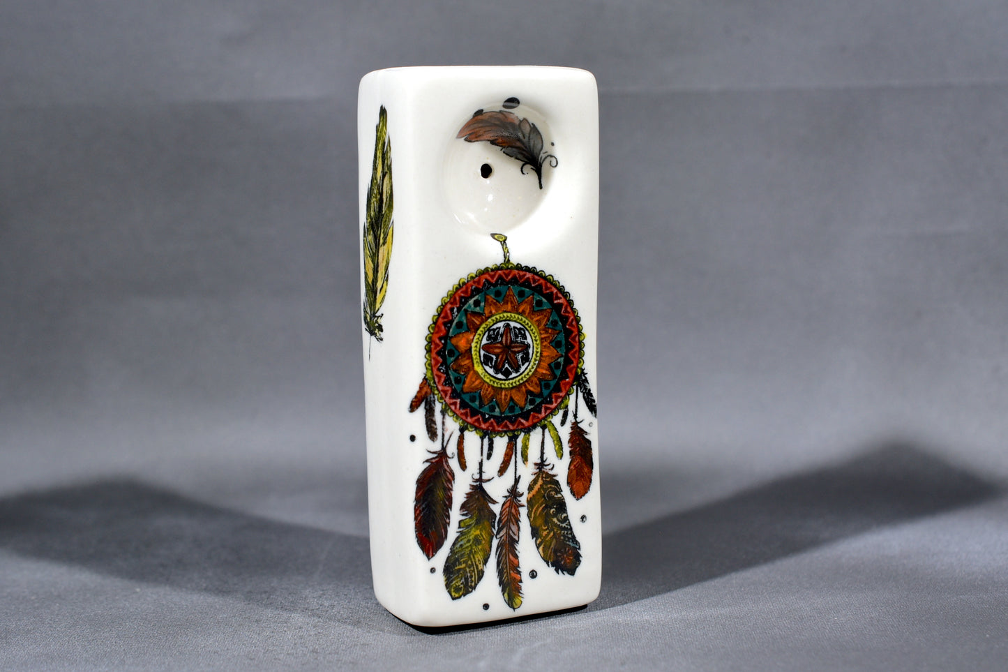 Dreamcatcher, Spiritual, Feathers, Rectangular Pipe